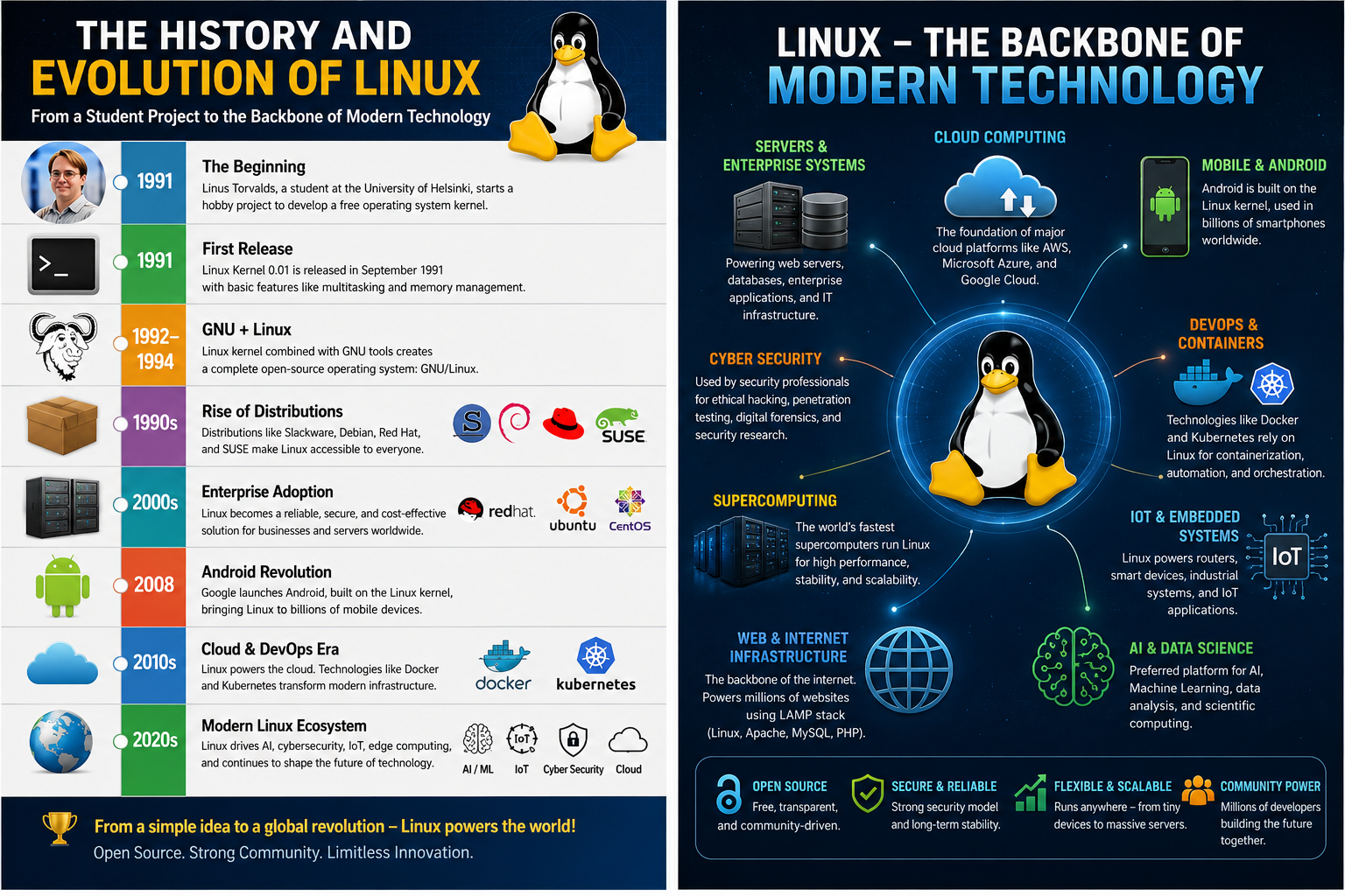 History and Evolution of Linux | Complete Guide 2026